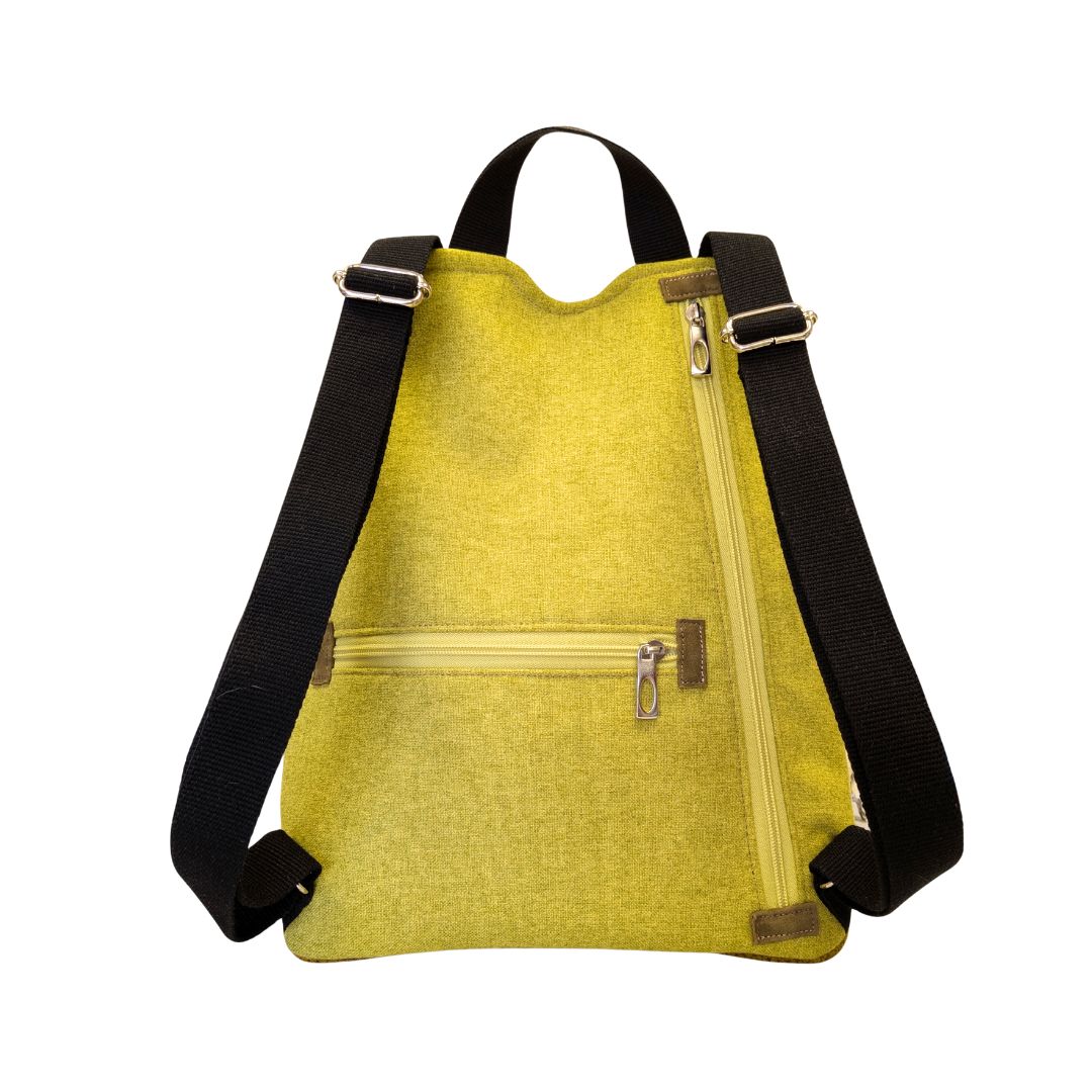 Mochila antirrobo Amanecer verde