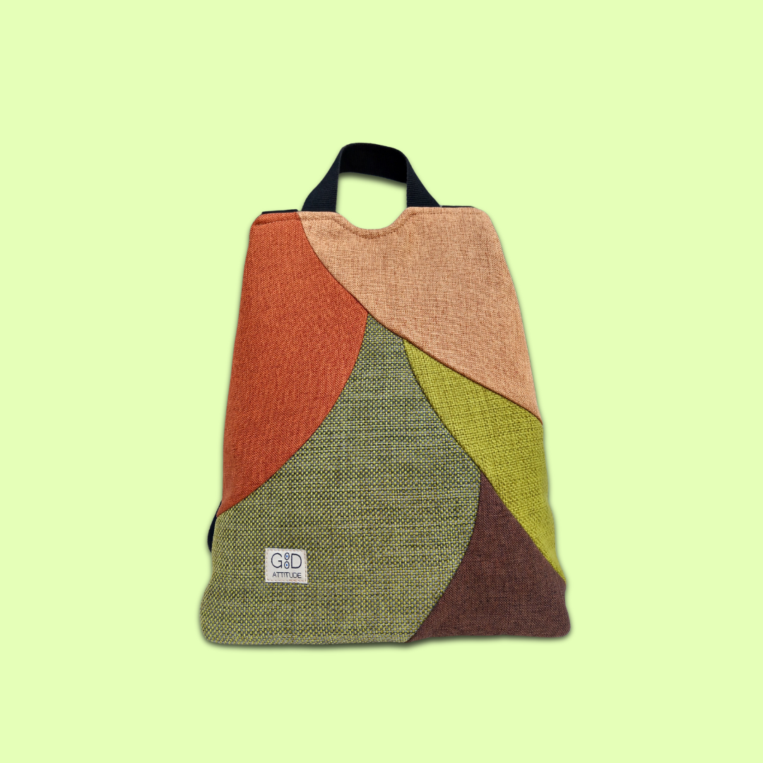 mochila antirrobo de diseño artesanal