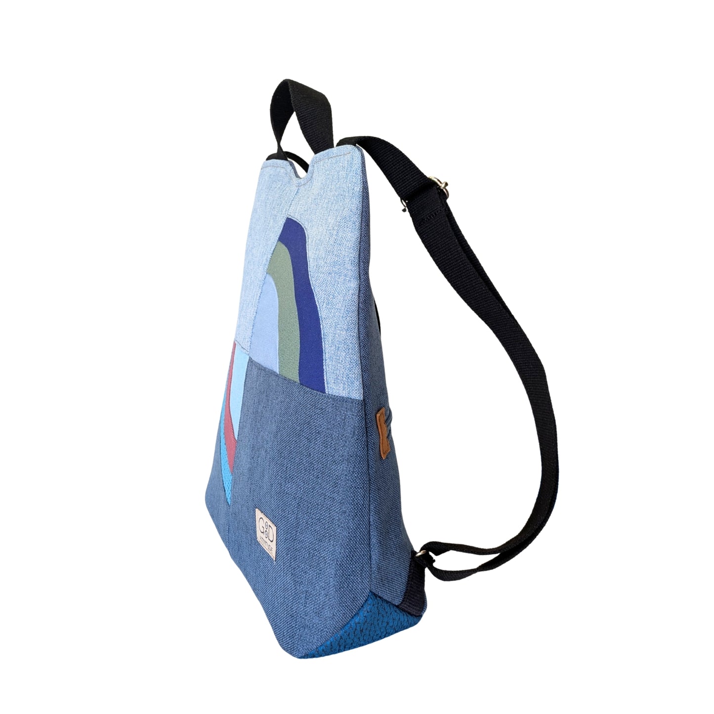 Mochila antirrobo Amanecer azul y cielo