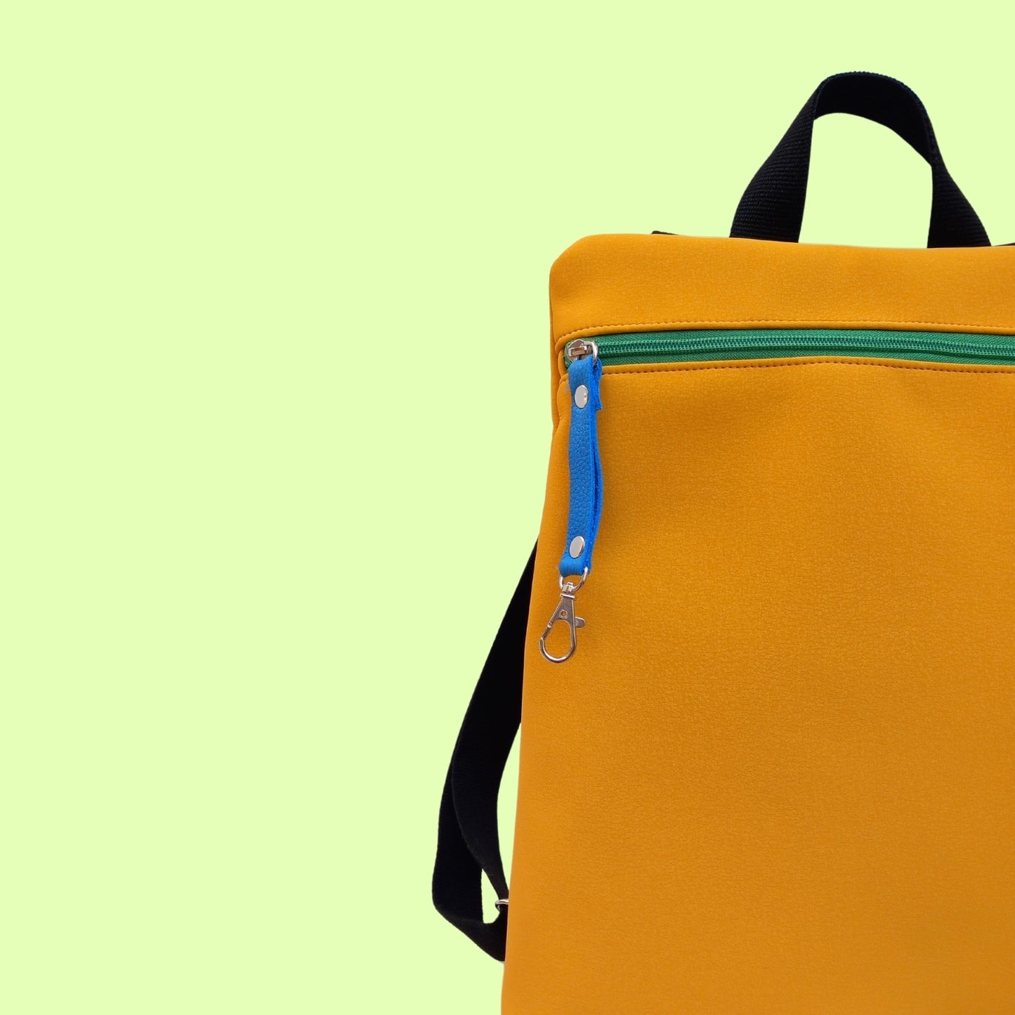 Mochila antirrobo Loira Ares mostaza verde