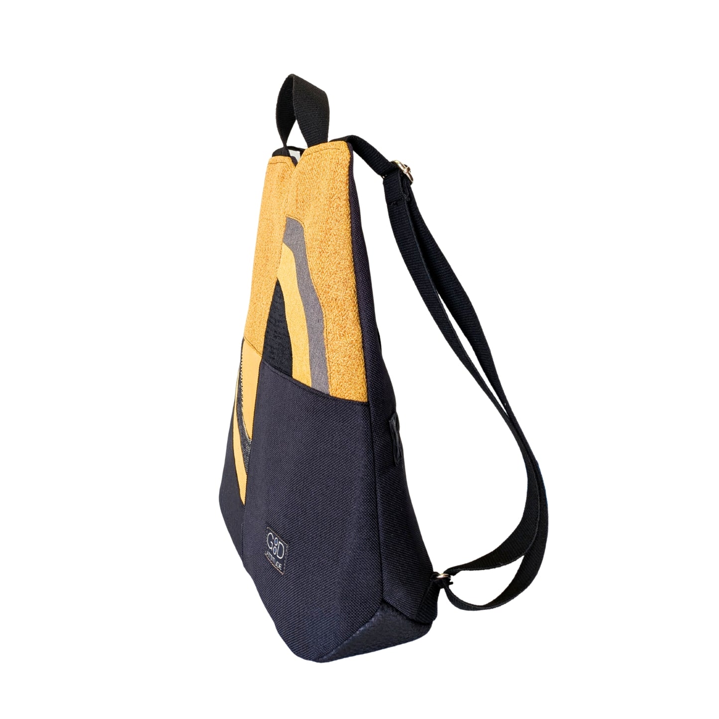 Mochila antirrobo Amanecer amarillo y negro
