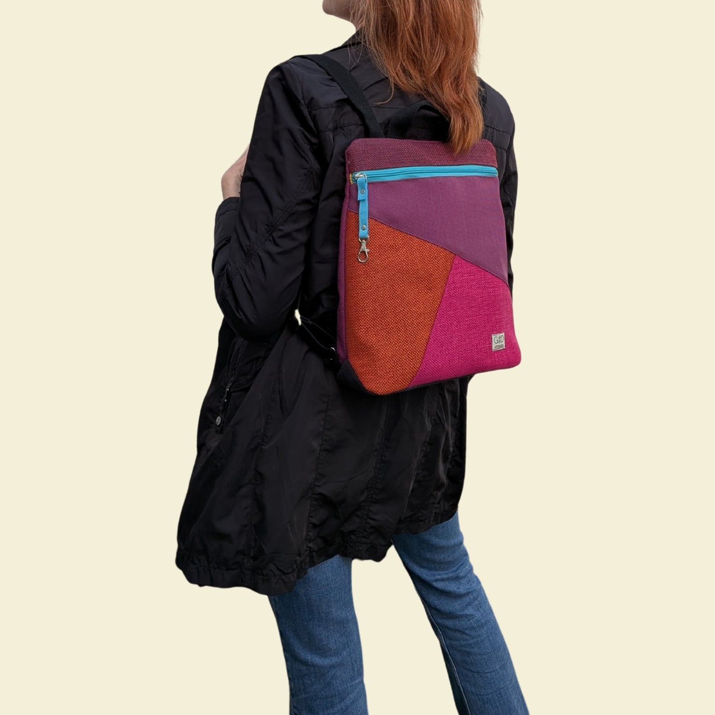 Mochila antirrobo Loira pocket multicolor 2