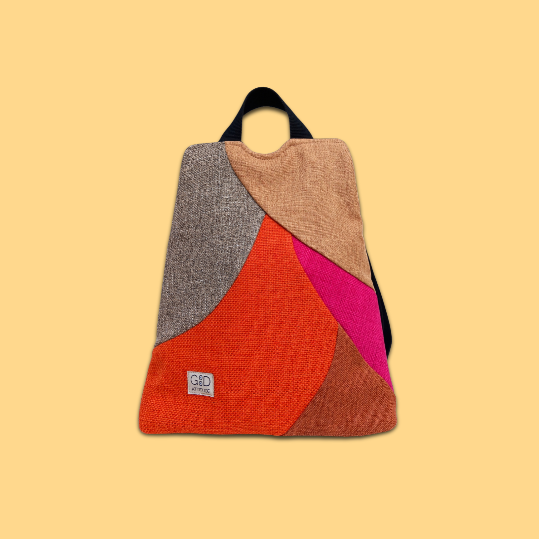 Mochila antirrobo Irati tierra y fuxia
