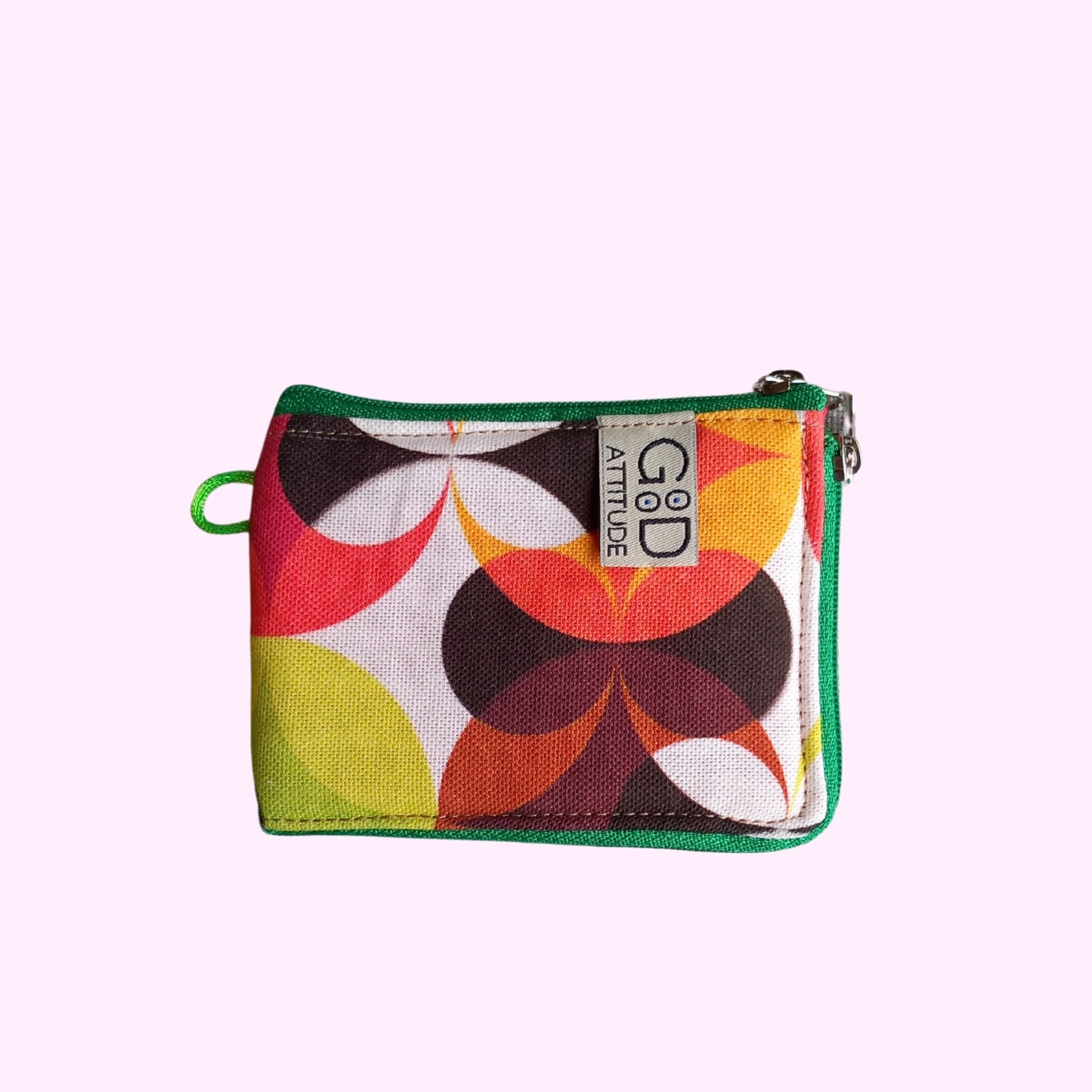 Monedero retro amarillo