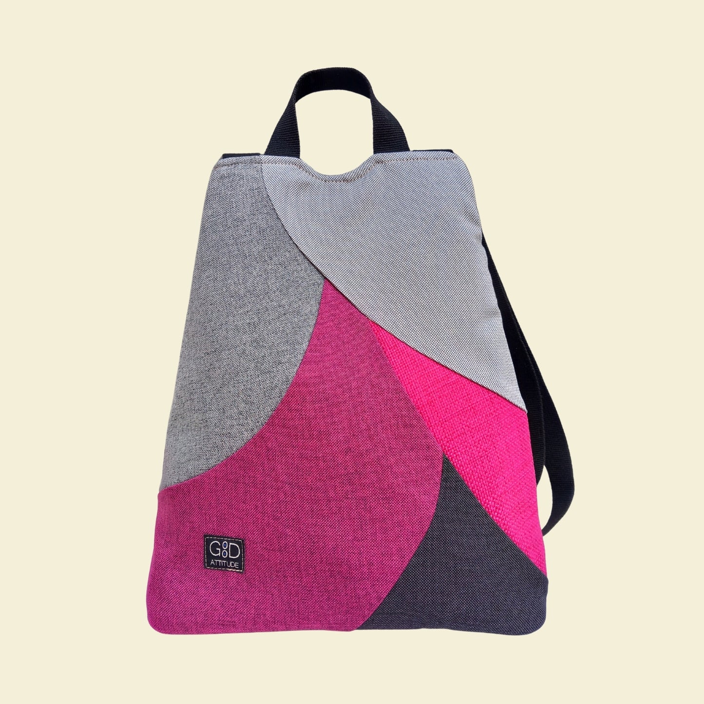 Mochila antirrobo Irati gris y morado