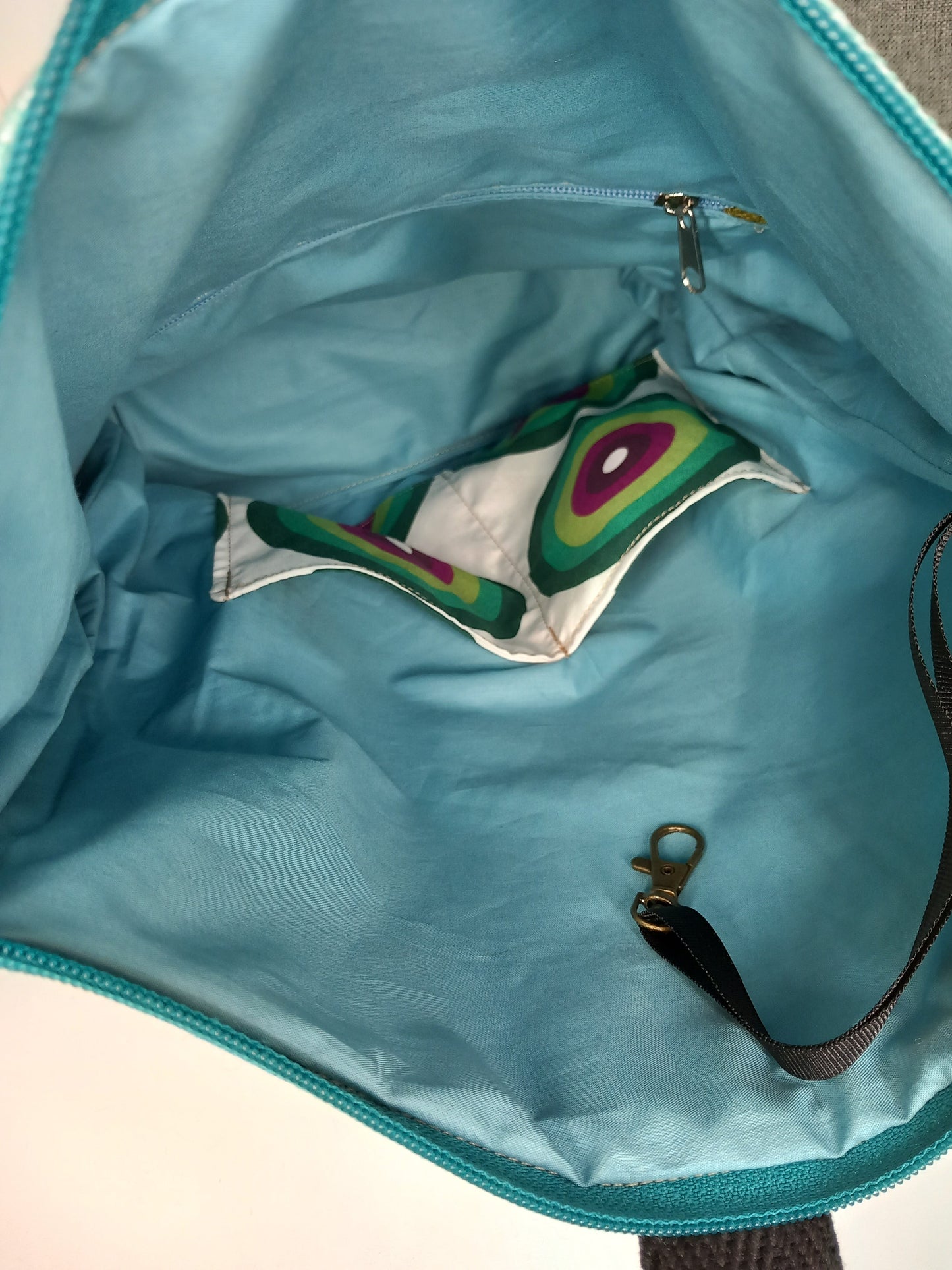Bolso Camaleon naranja y verde