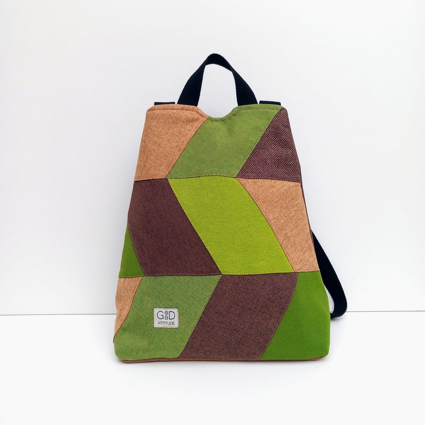 Mochila antirrobo Espigas verde