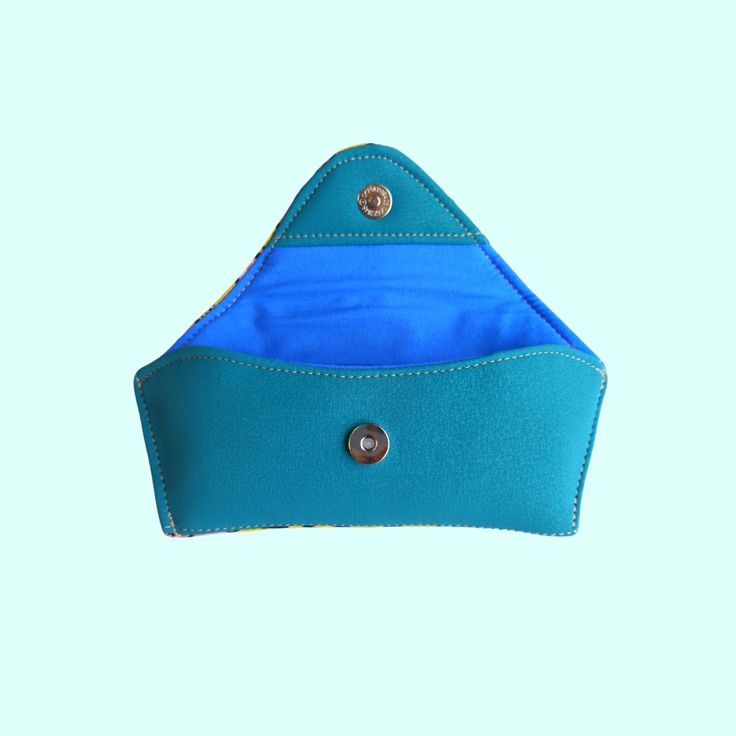 Funda para gafas africa turquesa