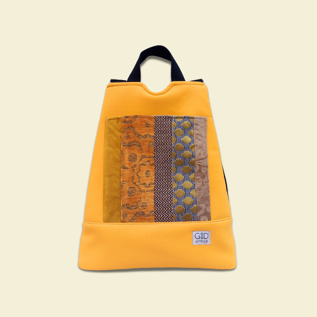 Mochila antirrobo Pocket Ares amarillo ocres