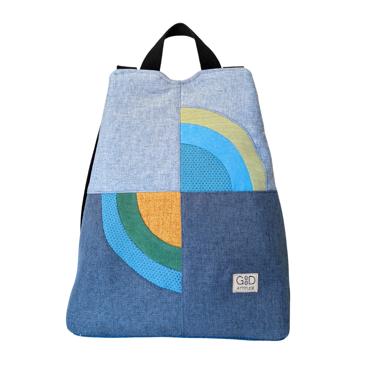 Mochila antirrobo Amanecer azul y cielo
