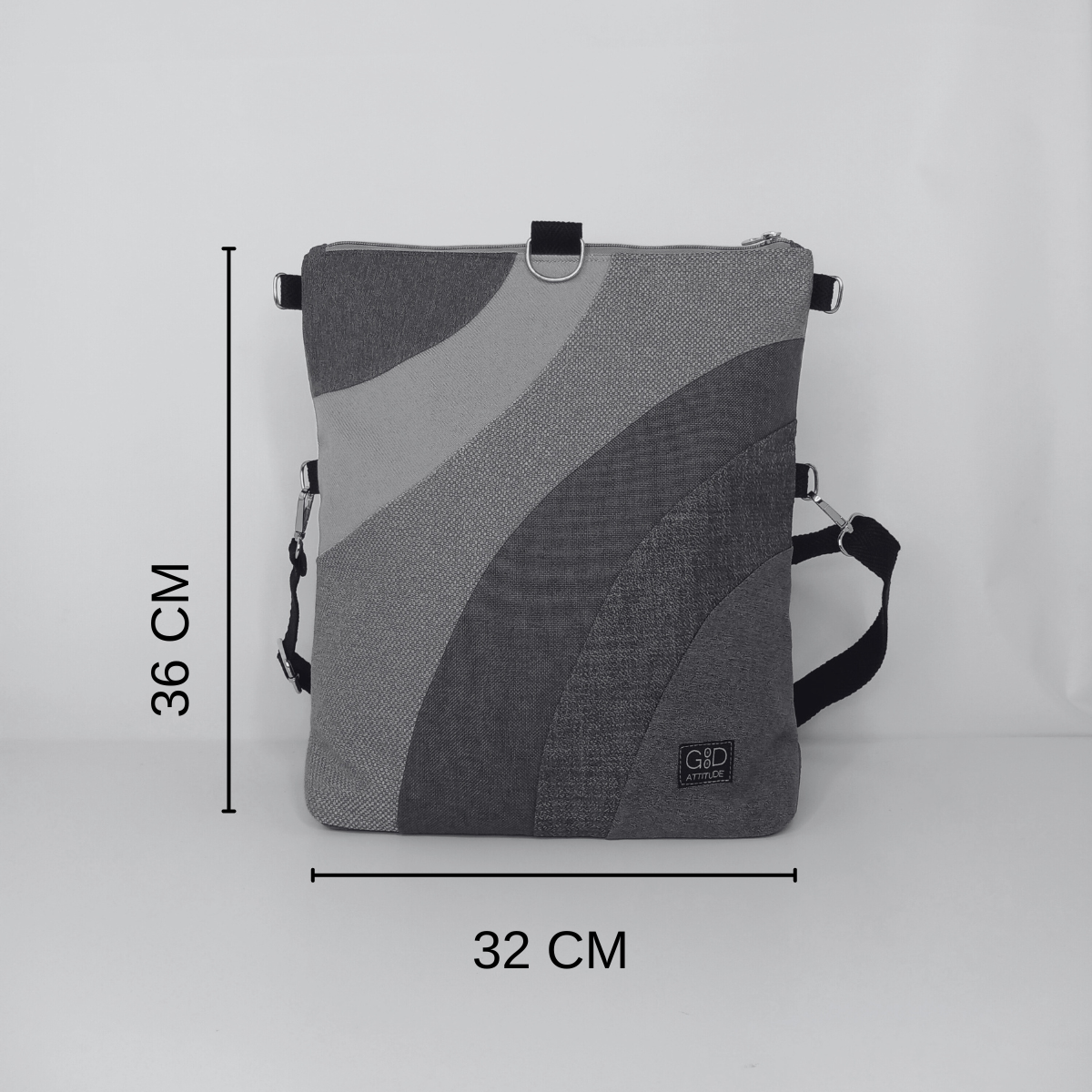 Bolso Camaleon naranja y verde
