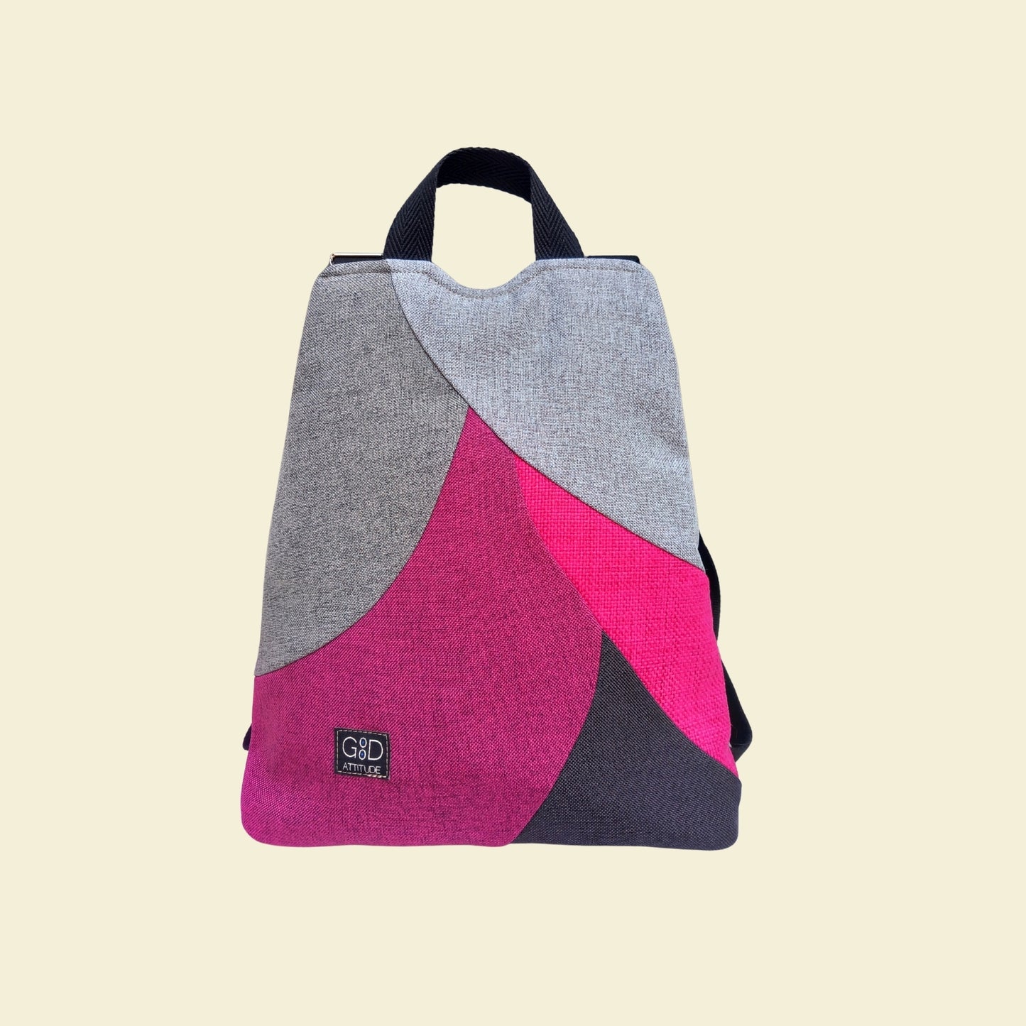 Mochila antirrobo Irati gris y morado