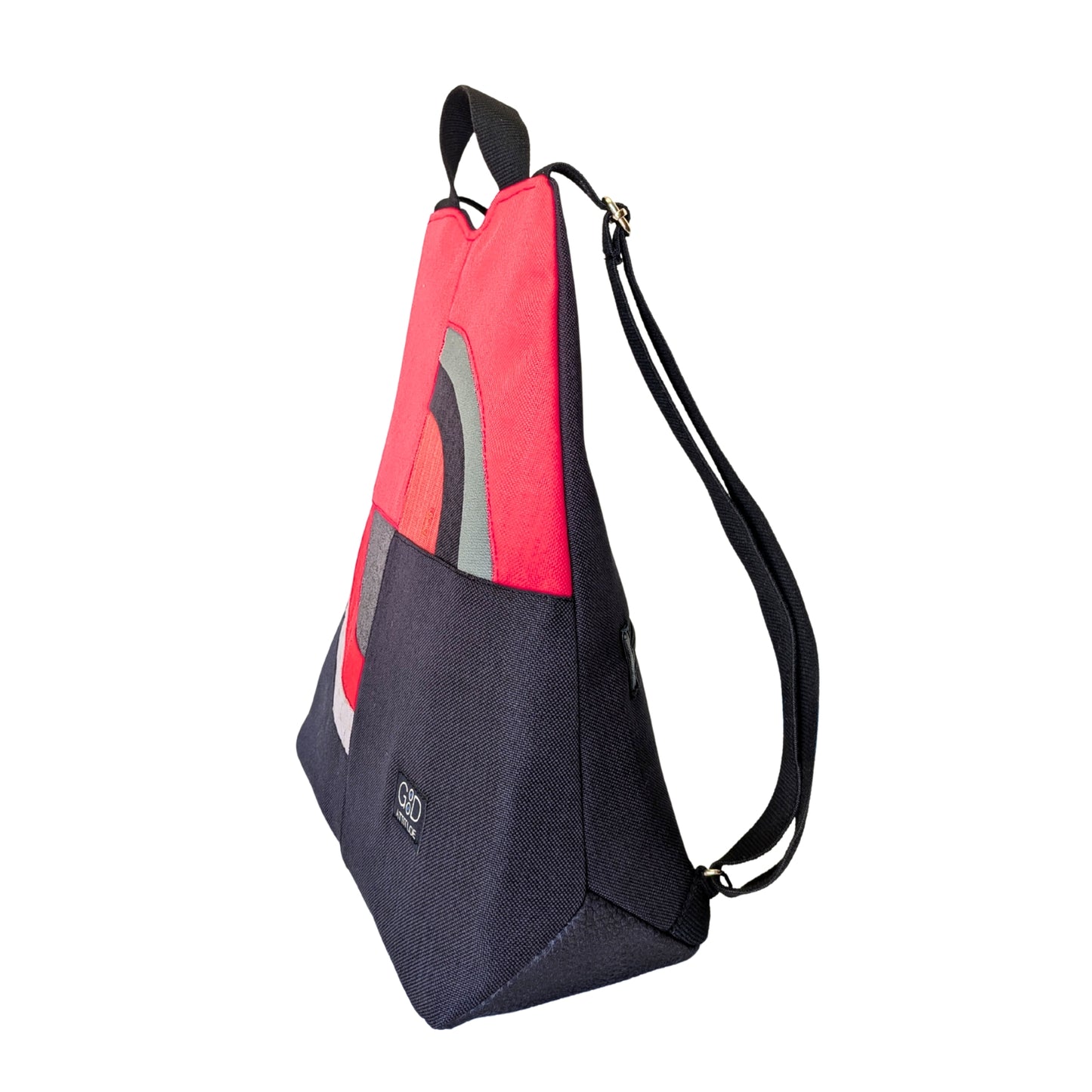 Mochila antirrobo Amanecer rojo y negro