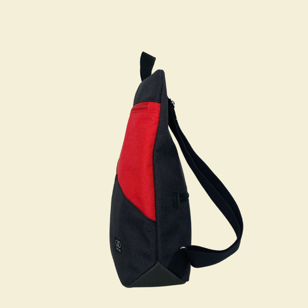 Mochila antirrobo unisex Domes rojo