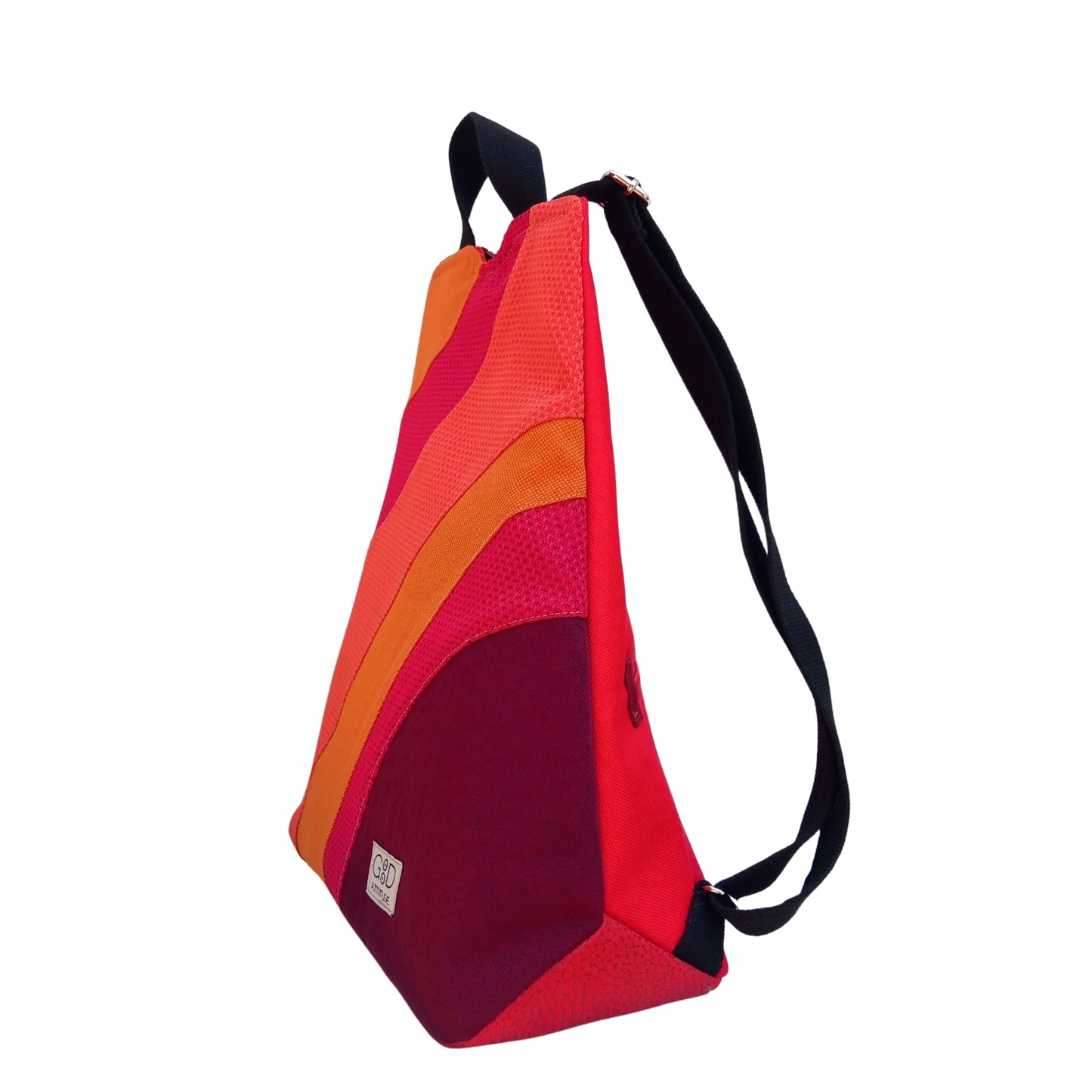 Mochila antirrobo Viento rojo y naranja