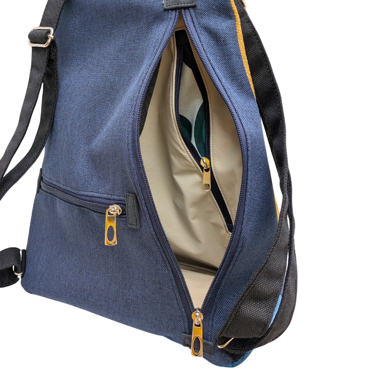 Mochila antirrobo Viento tierra amarillo nº57