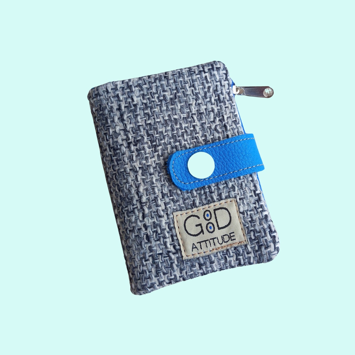 Cartera Minimal azul