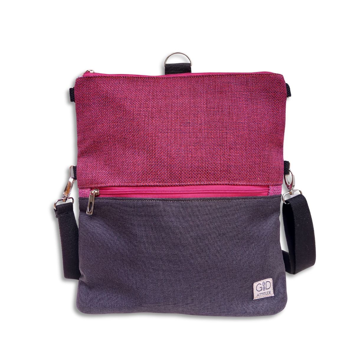 Bolso Camaleón mora y gris