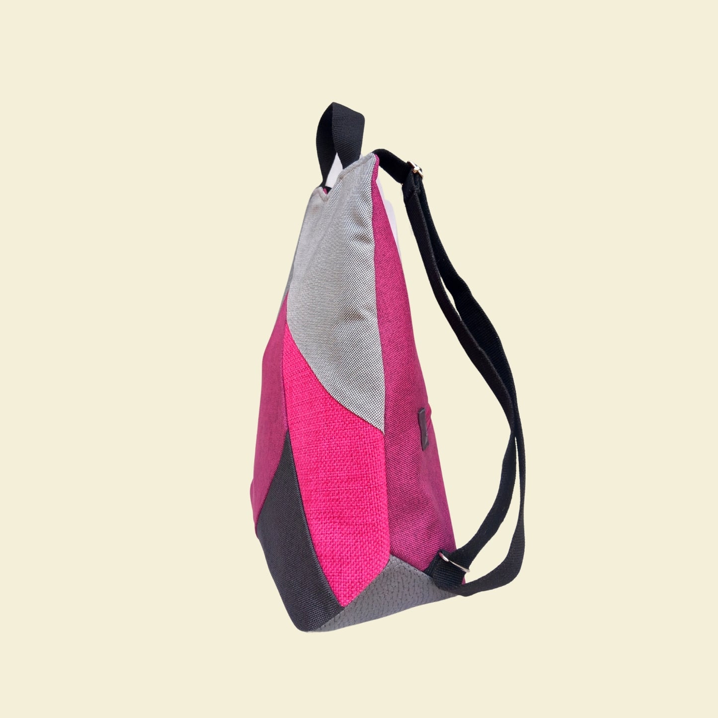 Mochila antirrobo Irati gris y morado
