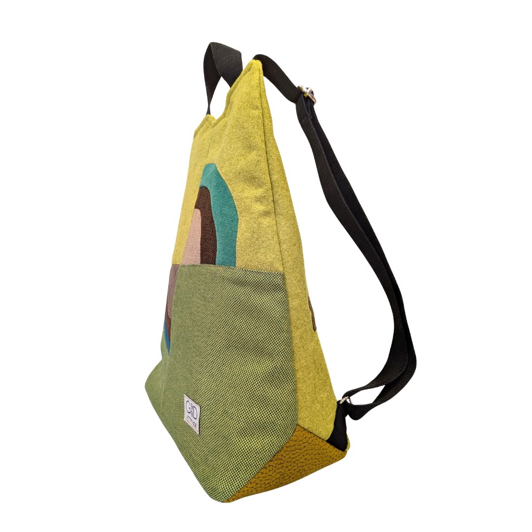 Mochila antirrobo Amanecer verde