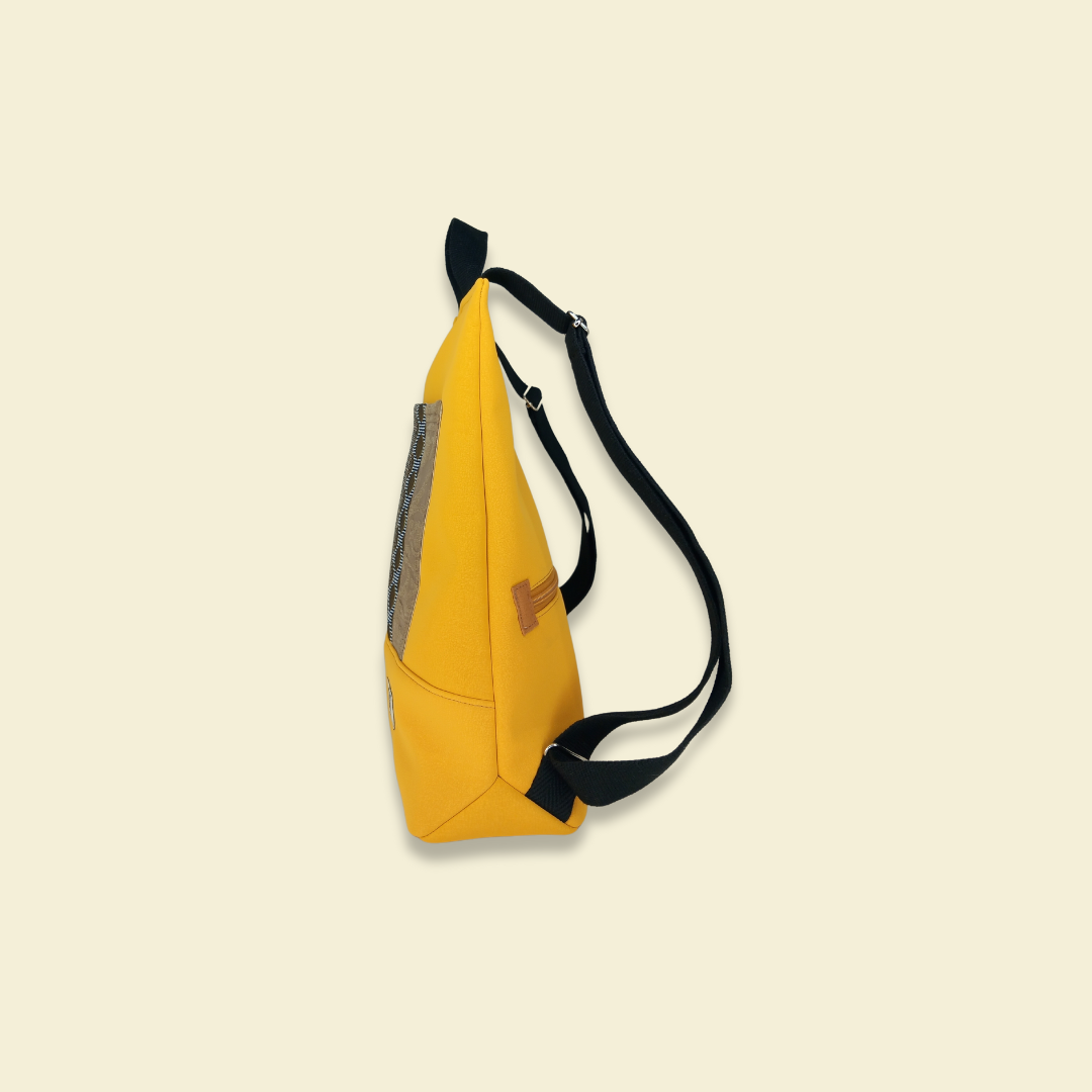 Mochila antirrobo Pocket Ares amarillo ocres
