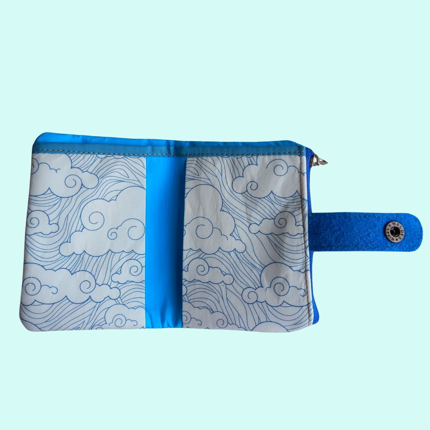 Cartera Minimal azul