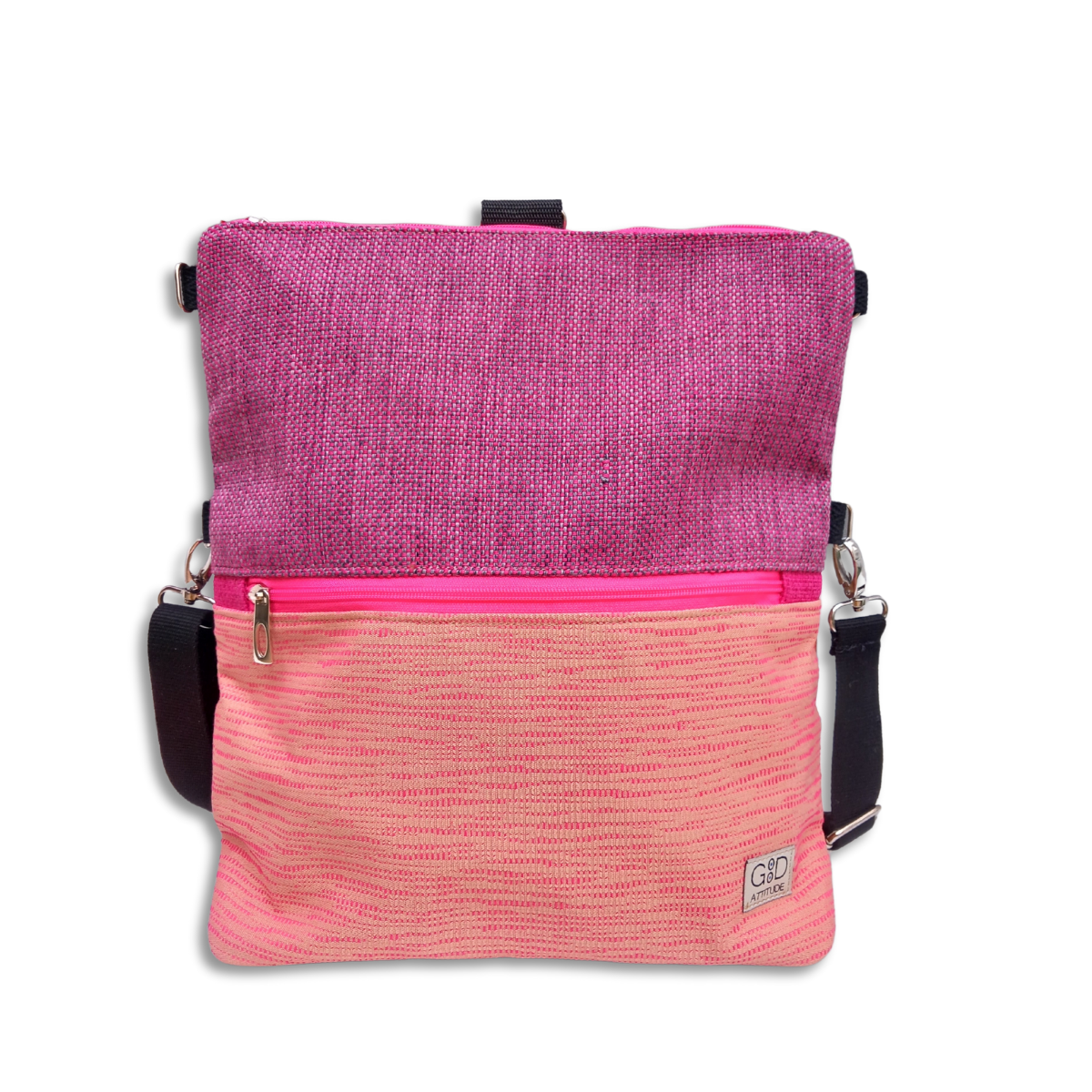 Bolso Camaleón rosa y teja