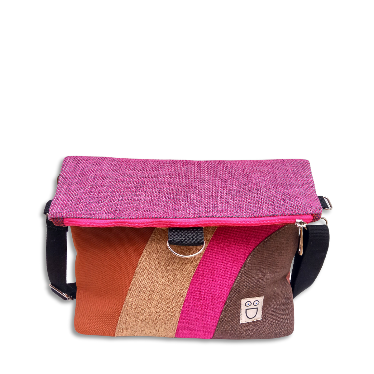Bolso Camaleón rosa y teja