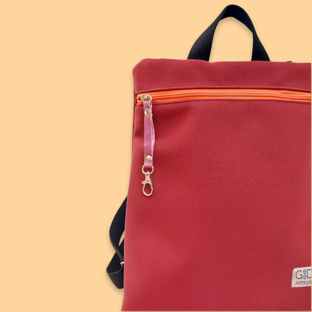 mochila antirrobo de diseño artesanal