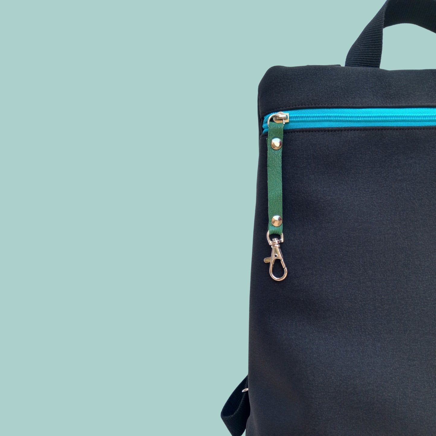 Mochila antirrobo Loira Ares negro turquesa