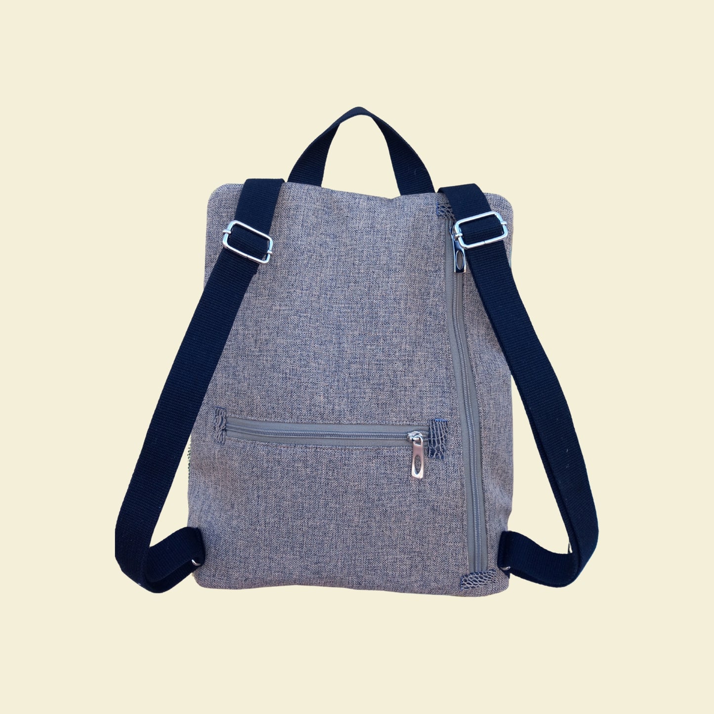 mochila antirrobo de diseño artesanal