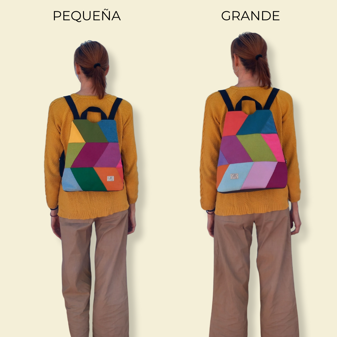 Mochila antirrobo Espigas lilas