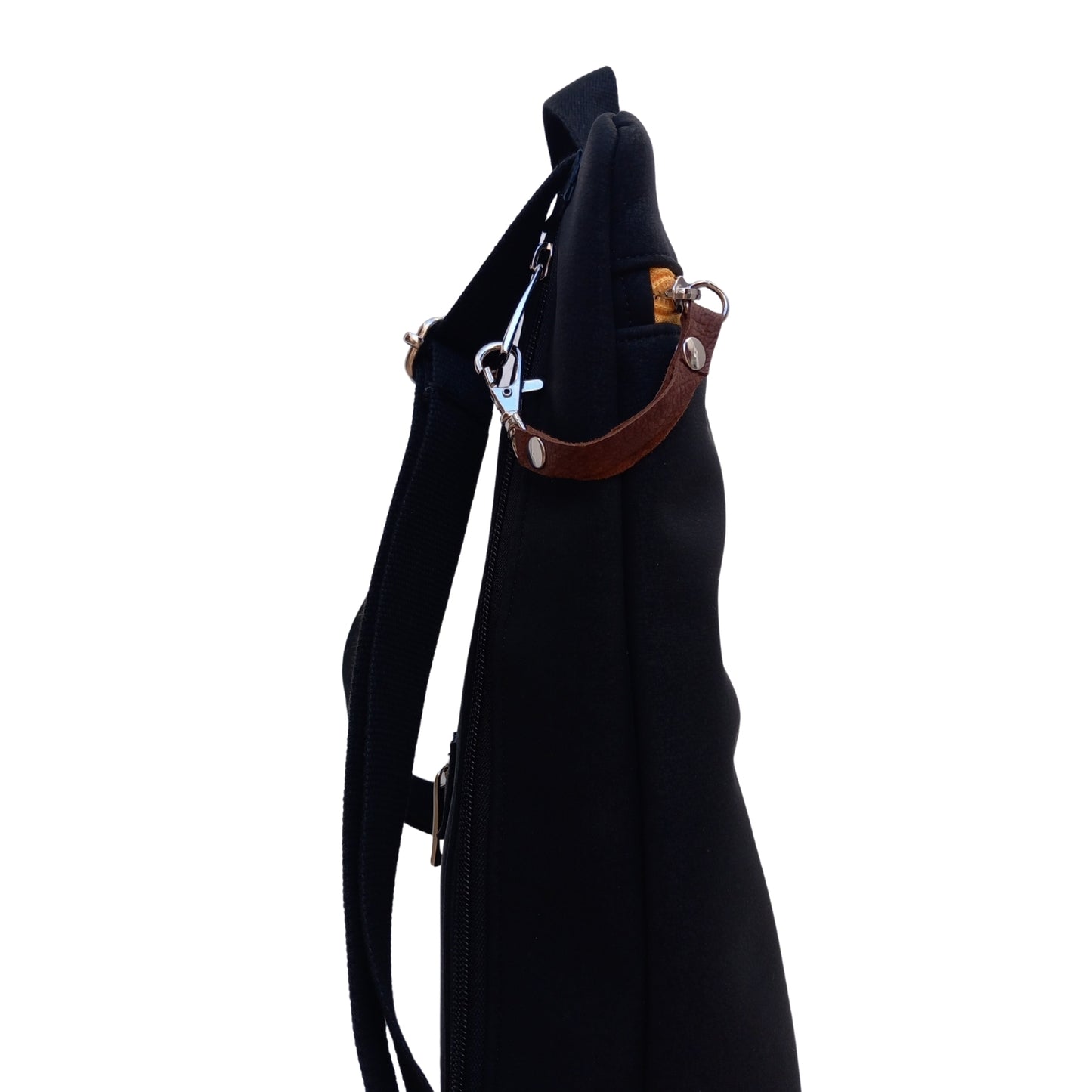 Mochila antirrobo Loira Ares negro amarillo