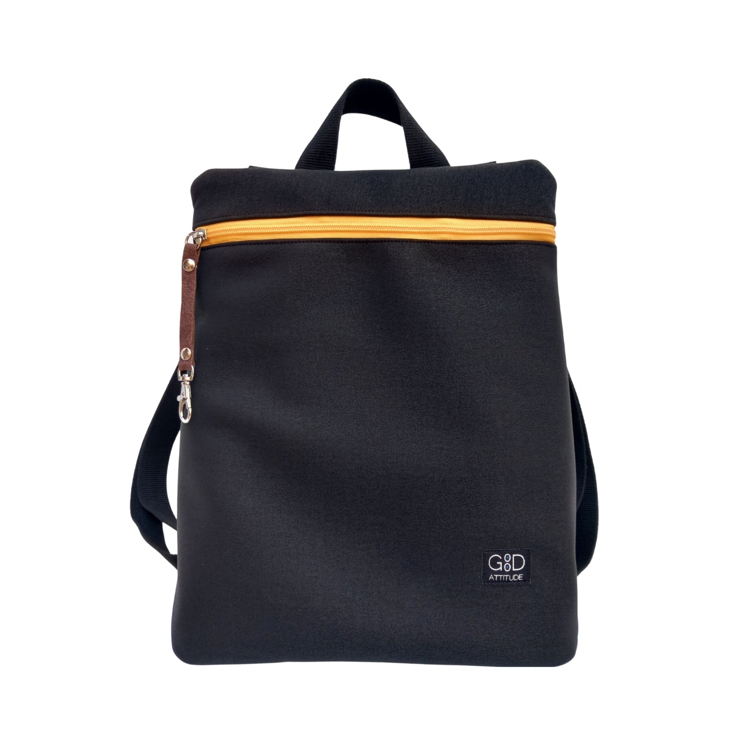 Mochila antirrobo Loira Ares negro amarillo