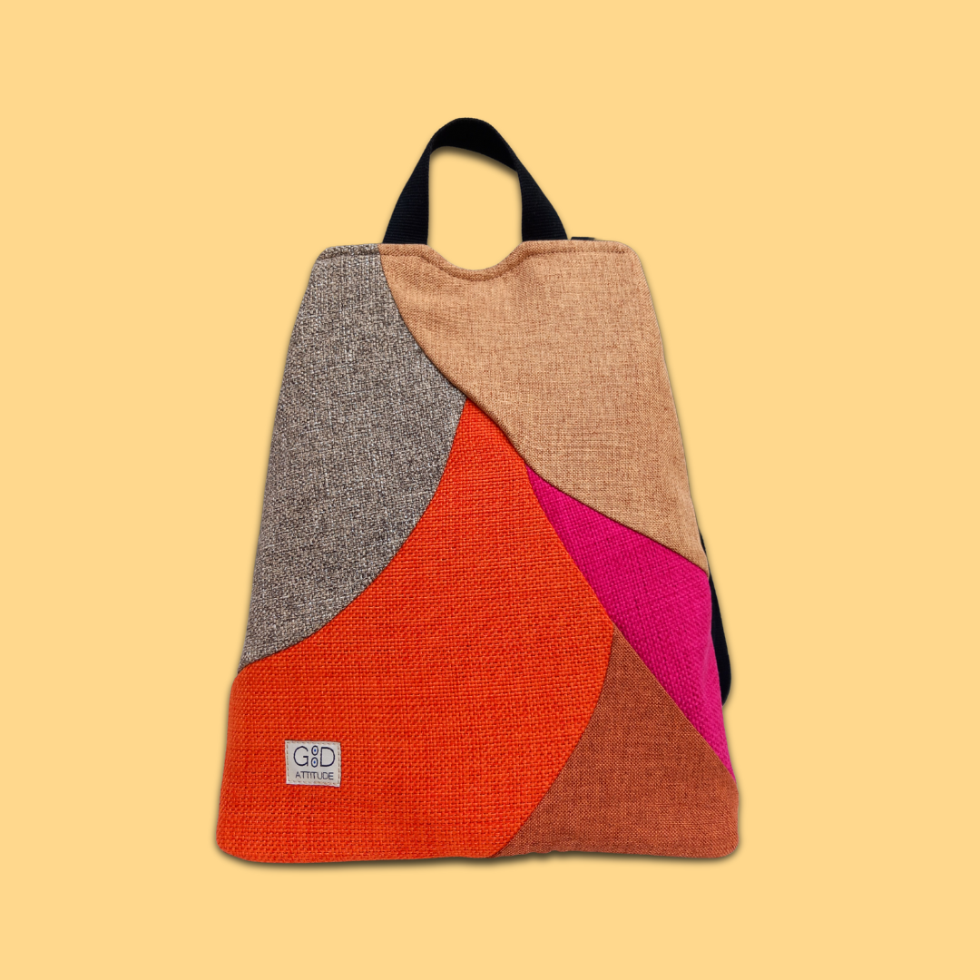 mochila antirrobo de diseño artesanal