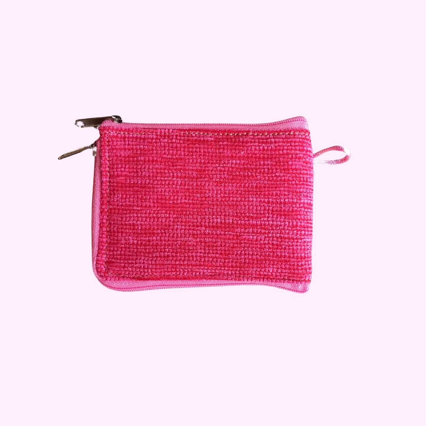 Monedero hexágonos rosa