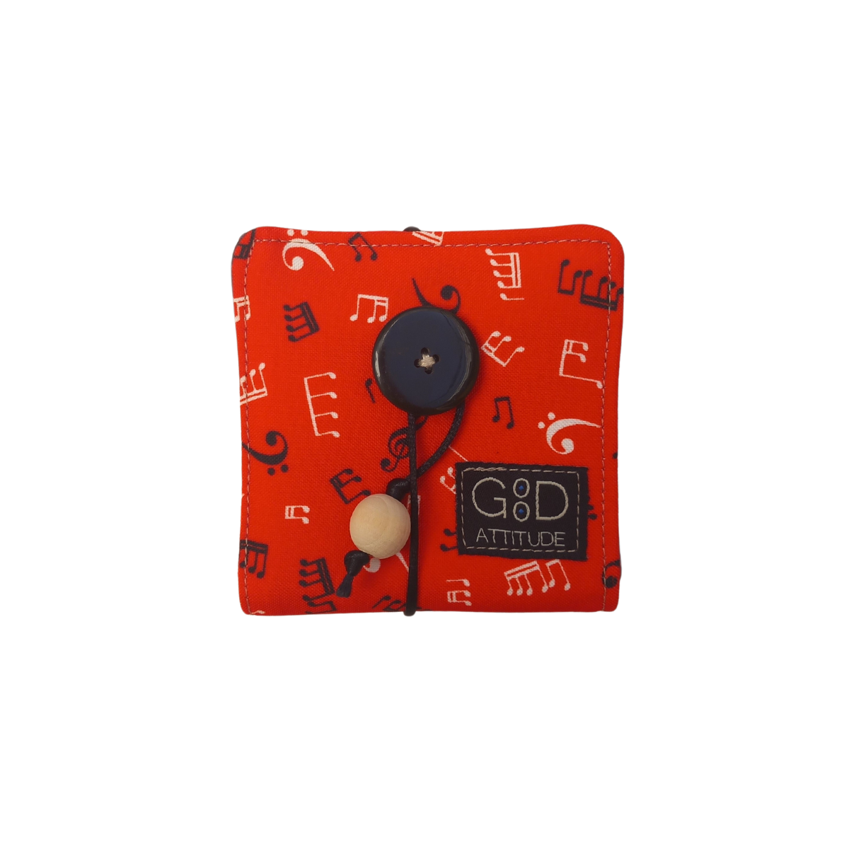 Estuche íntimo musical rojo