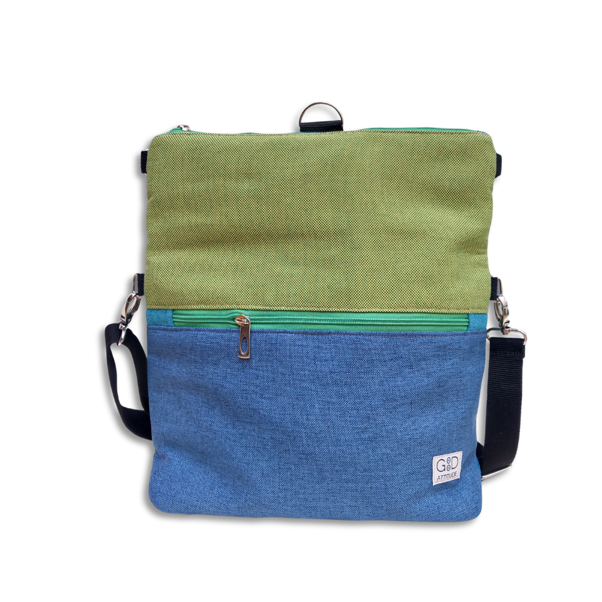 Bolso Camaleon azul y verde