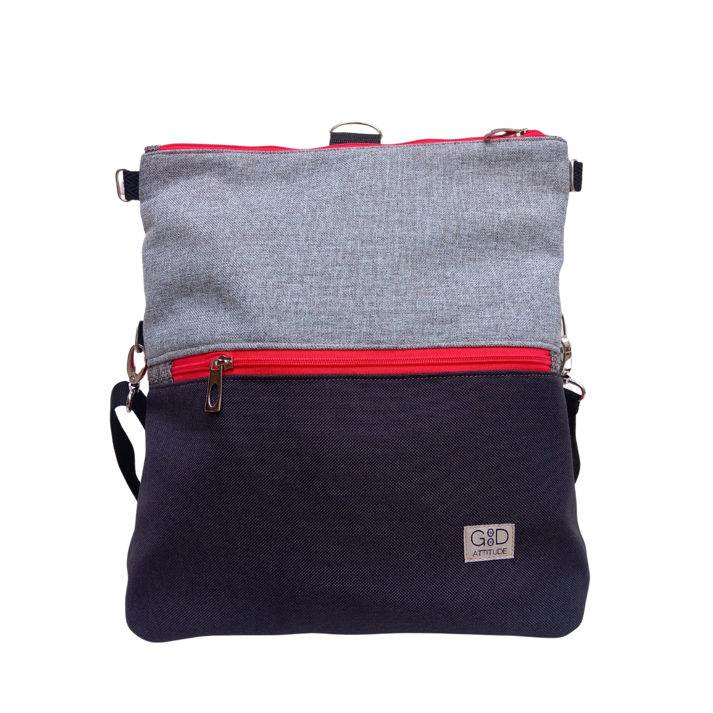 Bolso Camaleón rojo y negro