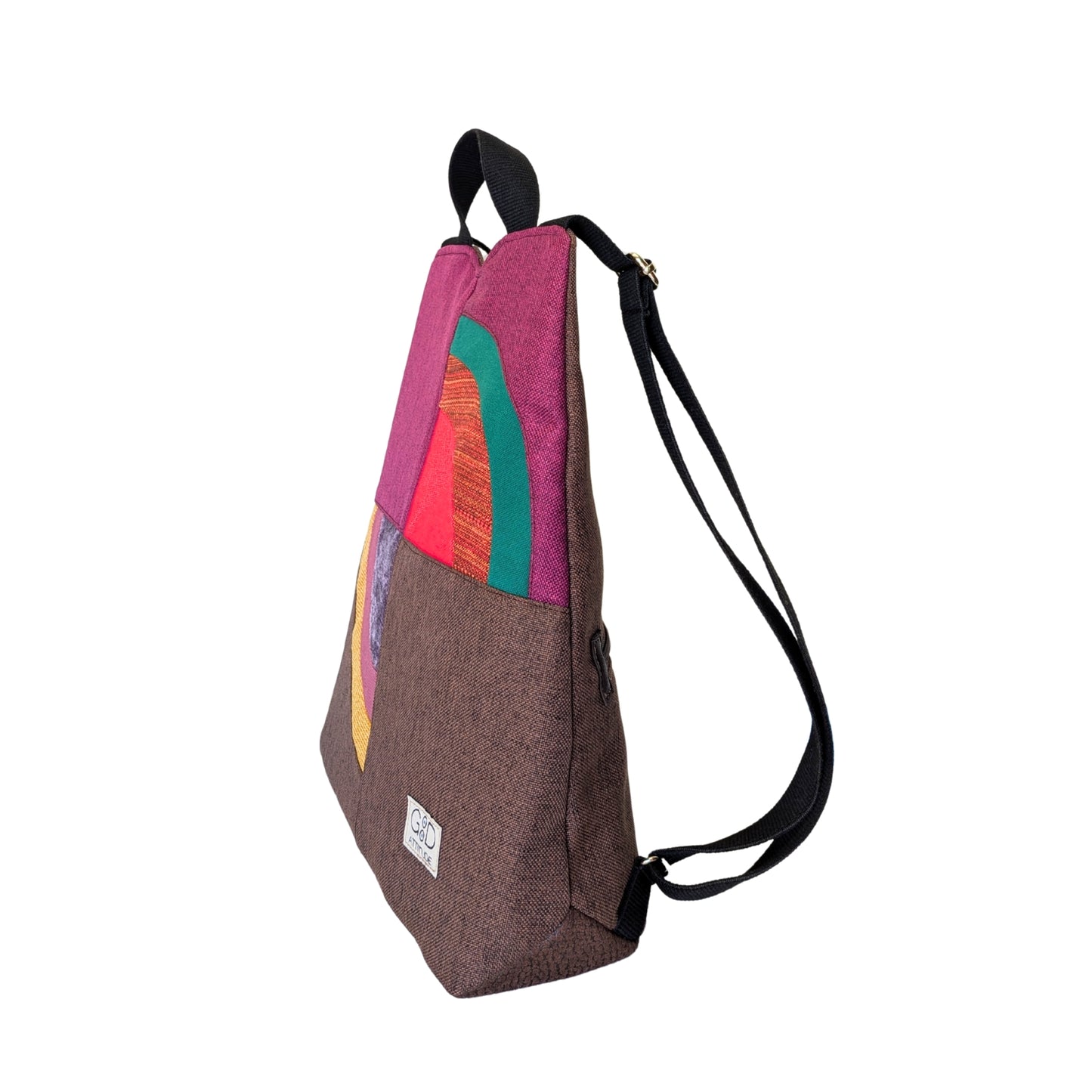Mochila antirrobo Amanecer choco y mora