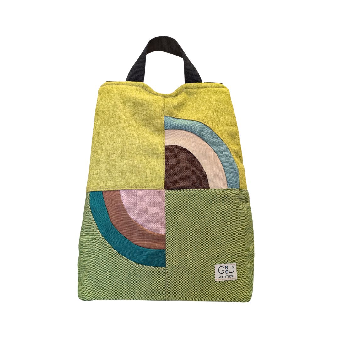 Mochila antirrobo Amanecer verde