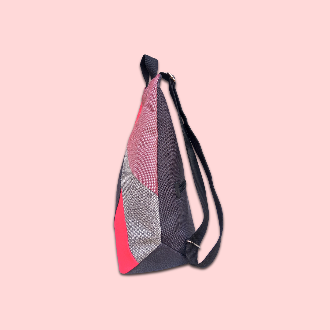 Mochila antirrobo Irati negro y rojo