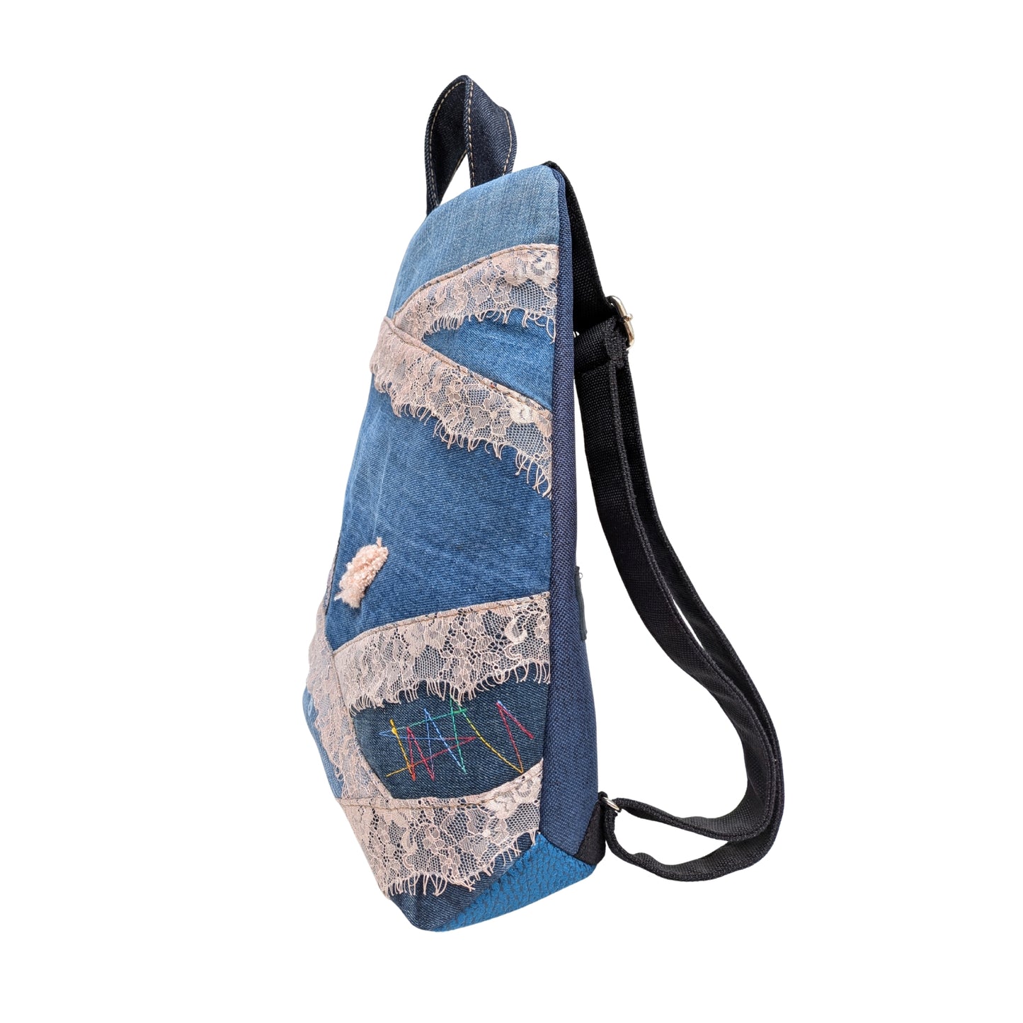 Mochila antirrobo artesanal Denim Special Nº 9