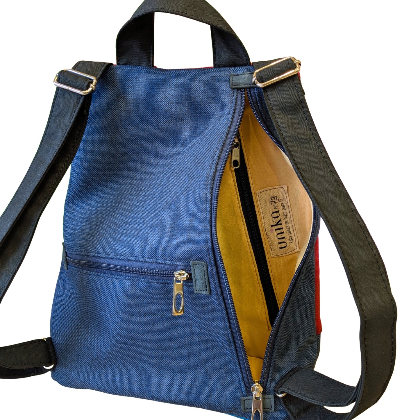 Mochila antirrobo Irati Vaquera granate nº73