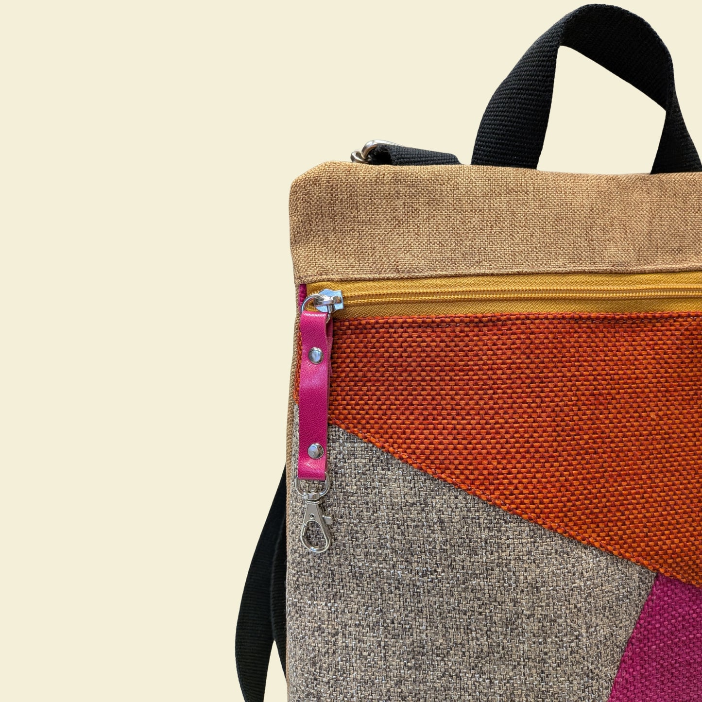 Mochila antirrobo Loira pocket tierra rosa