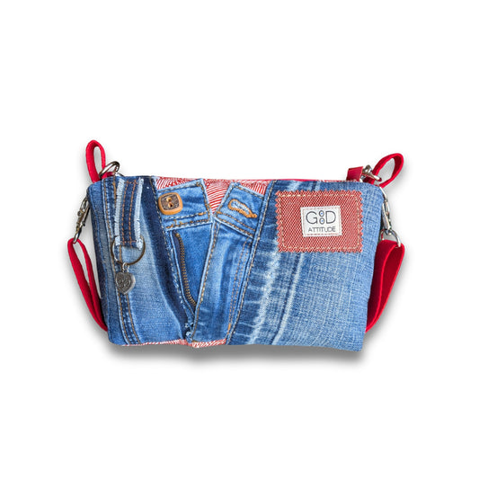 Bolso Joya Mini artesanal Special denim nº 70