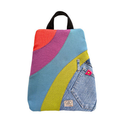 Mochila antirrobo Viento multicolor vaquero  nº94