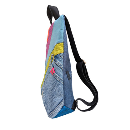 Mochila antirrobo Viento multicolor vaquero  nº94