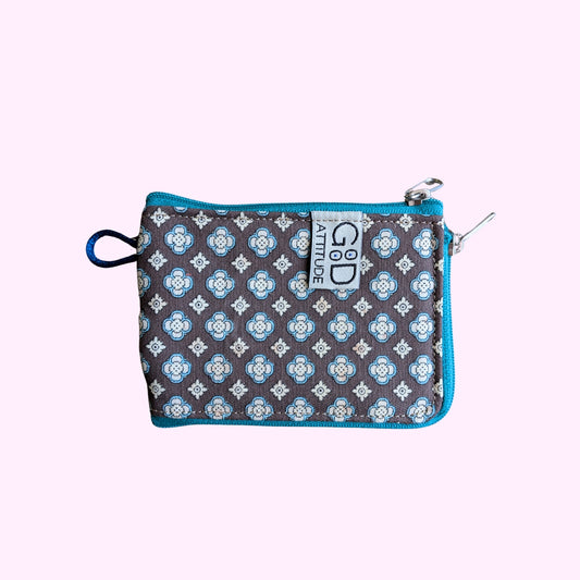 Monedero  florecillas