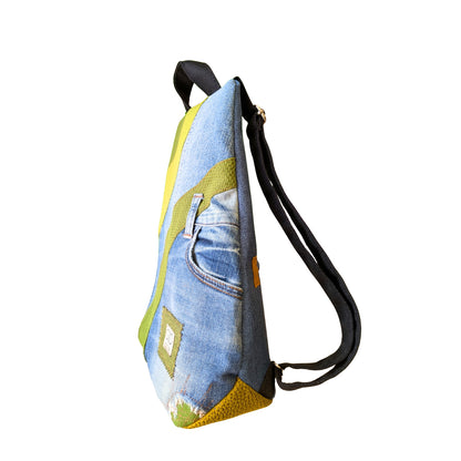 Mochila antirrobo Viento verde vaquero  nº63